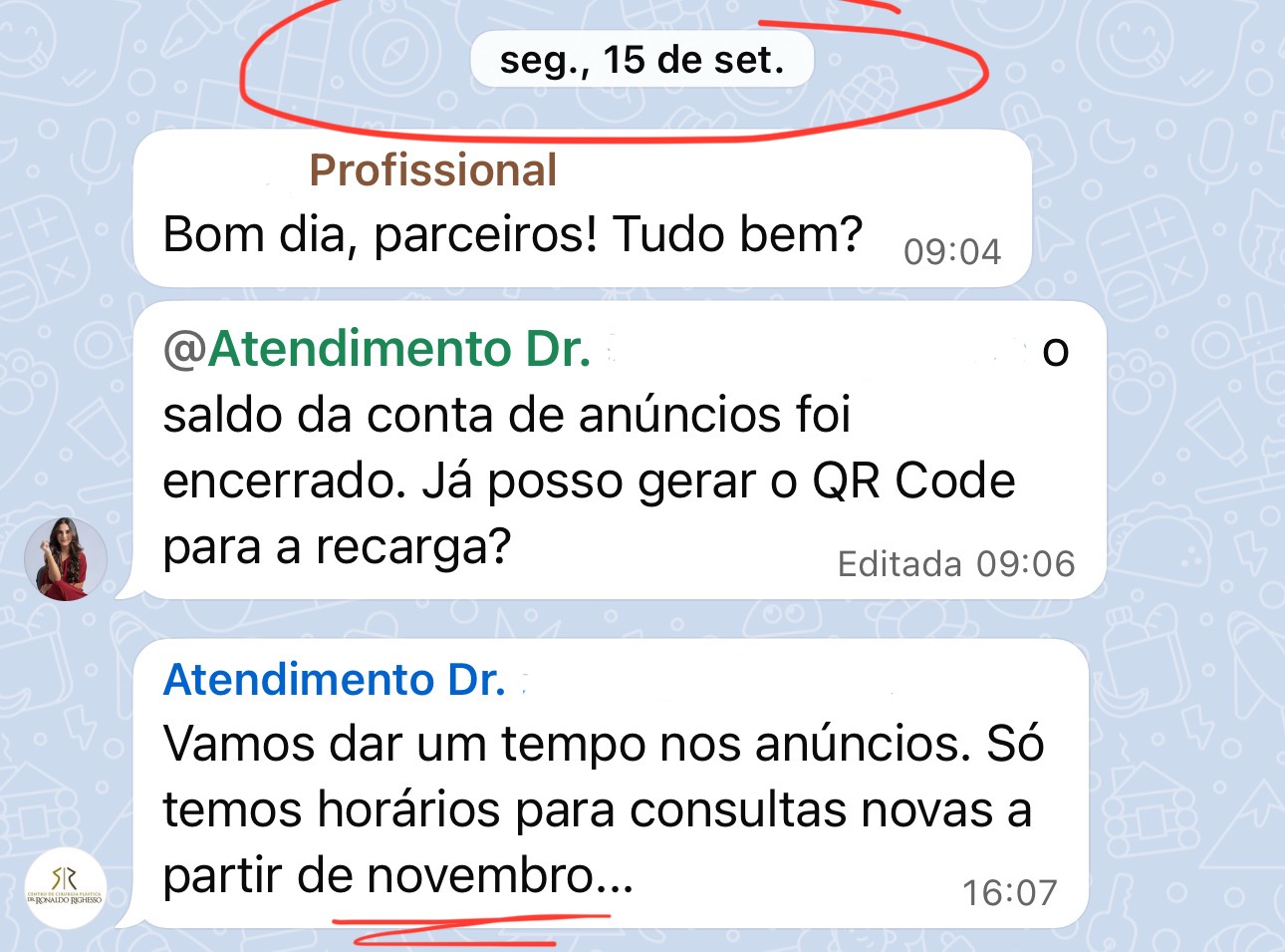 Depoimento de cliente Eixo Digital em conversa de WhatsApp 4